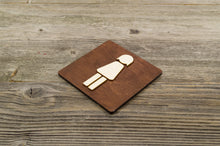 Load image into Gallery viewer, Women Restroom Door Sign
