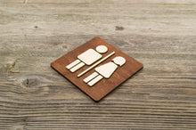 Załaduj obraz do przeglądarki galerii, Unisex Restroom Door Sign