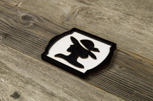 Załaduj obraz do przeglądarki galerii, Retro Style Wooden Restroom Door Signs Set