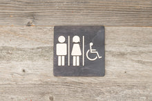 Załaduj obraz do przeglądarki galerii, Toilet Door Signs, WC Signs