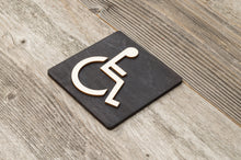 Załaduj obraz do przeglądarki galerii, Handicapped Restroom Door Sign