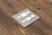 Załaduj obraz do przeglądarki galerii, Unisex Restroom Door Sign