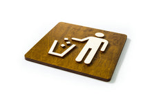 Załaduj obraz do przeglądarki galerii, Trash Bin, Garbage Door Sign