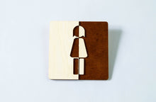 Załaduj obraz do przeglądarki galerii, Women Toilet Door Sign