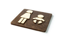 Załaduj obraz do przeglądarki galerii, Women & Nursery Toilet Door Sign