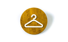 Załaduj obraz do przeglądarki galerii, Changing Room or Coat Check Door Sign