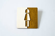 Załaduj obraz do przeglądarki galerii, Women Toilet Door Sign