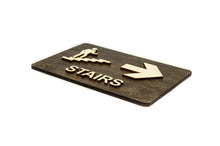 Załaduj obraz do przeglądarki galerii, Stairs Sign, Staircase Direction