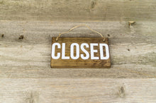 Załaduj obraz do przeglądarki galerii, Open/Closed Sign, Freestanding or Hanging