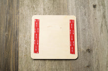 Load image into Gallery viewer, Round Toilet Door Sign. Wooden Rustic Restroom Signs Set.