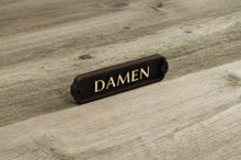 Load image into Gallery viewer, Damen Restroom Door Sign