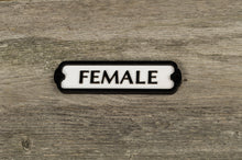 Load image into Gallery viewer, Female Restroom Door Sign