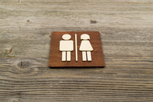 Załaduj obraz do przeglądarki galerii, Unisex Restroom Door Sign