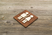 Załaduj obraz do przeglądarki galerii, Unisex Restroom Door Sign