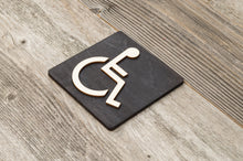 Załaduj obraz do przeglądarki galerii, Handicapped Restroom Door Sign