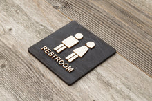 Załaduj obraz do przeglądarki galerii, Men & Women Restroom Door Sign