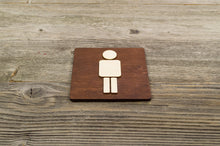 Załaduj obraz do przeglądarki galerii, Men Restroom Door Sign