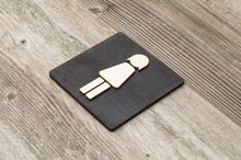 Load image into Gallery viewer, Women Restroom Door Sign
