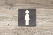 Load image into Gallery viewer, Women Restroom Door Sign