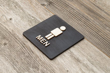 Załaduj obraz do przeglądarki galerii, Men Restroom Door Sign