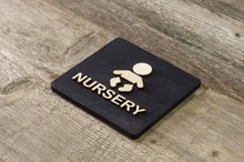 Załaduj obraz do przeglądarki galerii, Nursery, Baby Changing Station Restroom Door Sign