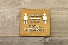 Załaduj obraz do przeglądarki galerii, Social Distancing Sign