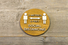 Załaduj obraz do przeglądarki galerii, Social Distancing Sign