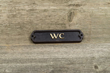 Load image into Gallery viewer, WC Door Sign