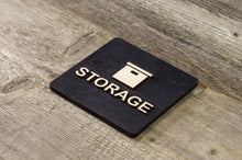 Load image into Gallery viewer, Storage room sign