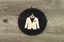 Załaduj obraz do przeglądarki galerii, Men Changing Room Wooden Sign