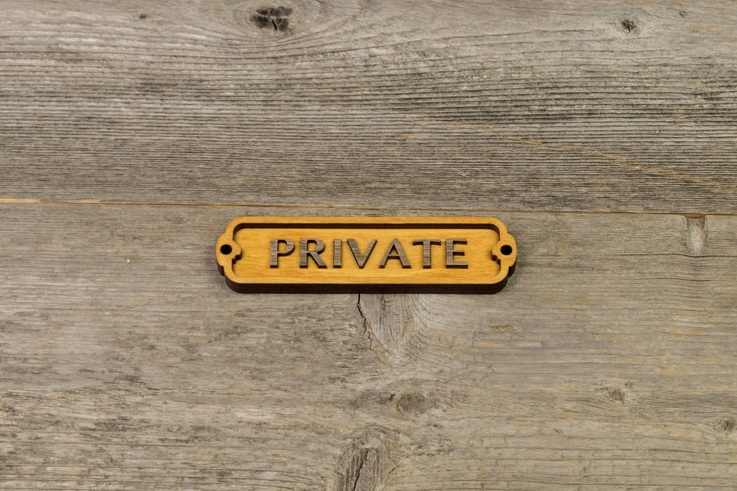 Personalized Door Sign with Your Custom Text