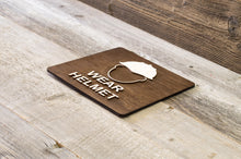 Załaduj obraz do przeglądarki galerii, Wear Safety Helmet. Protect your head sign.