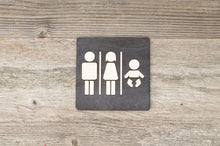 Load image into Gallery viewer, Toilet Door Signs, WC Signs
