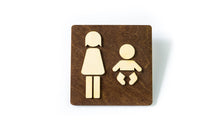 Load image into Gallery viewer, Women &amp; Nursery Toilet Door Sign
