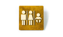 Load image into Gallery viewer, Unisex &amp; Nursery Toilet Door Sign

