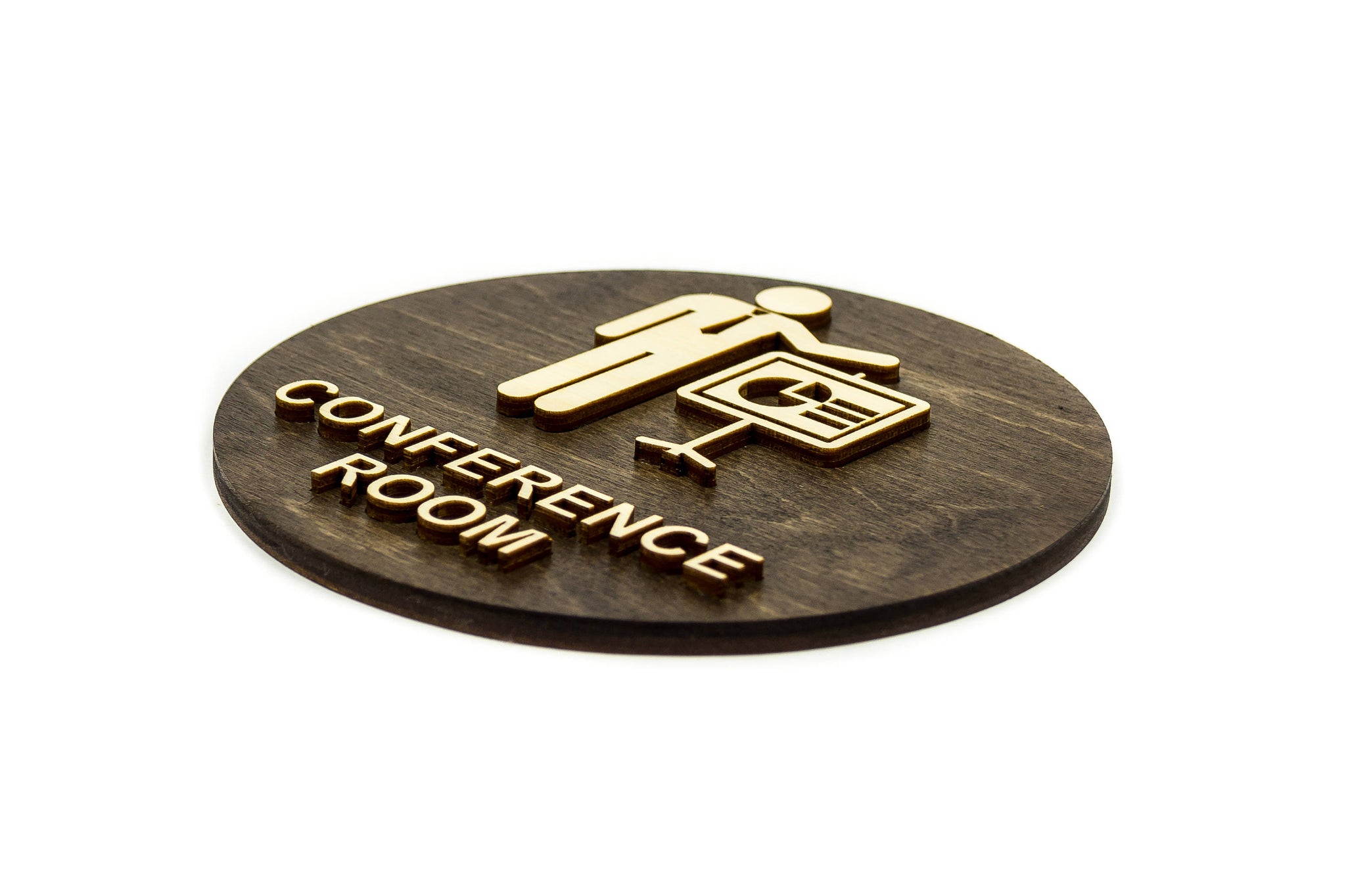 Conference Room Sign – woodendoorsign.com by Etch.pl, image size:2048x1364