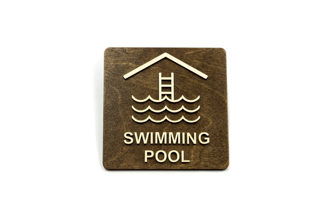 Swimming Pool Sign