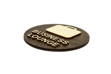Load image into Gallery viewer, Business Lounge Door Sign, Executive Lounge
