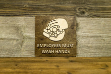 Load image into Gallery viewer, Employees Must Wash Hands Sign
