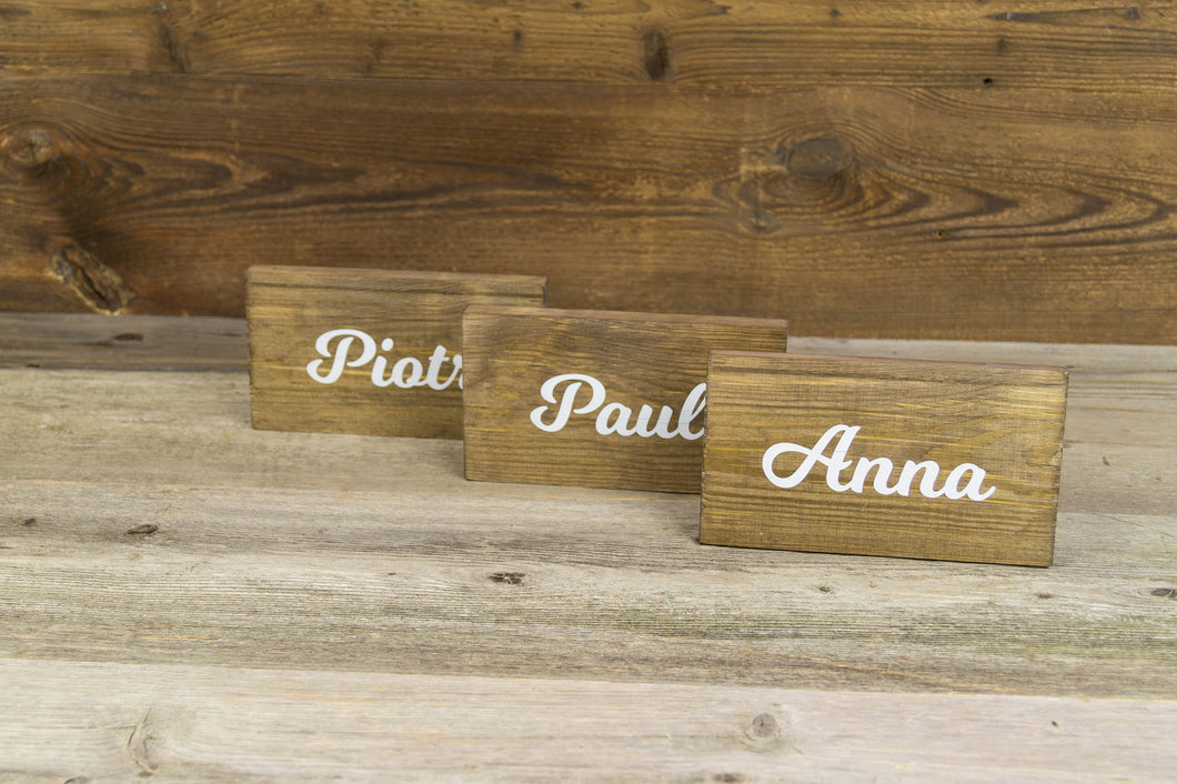 Table Place Names