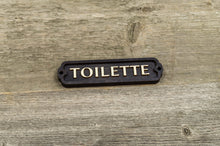 Load image into Gallery viewer, Toilette door sign
