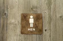 Załaduj obraz do przeglądarki galerii, Men Toilet Door Sign With Braille Dots
