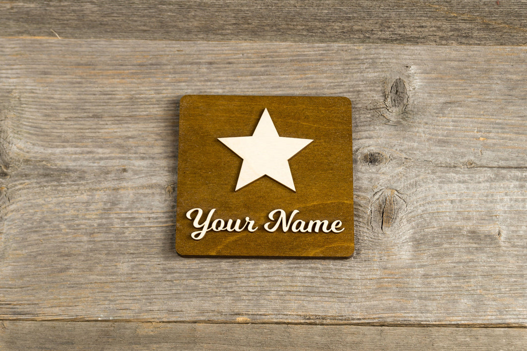 Star With Your Name Sign
