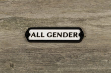 Load image into Gallery viewer, All Gender Restroom Door Sign
