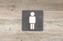 Load image into Gallery viewer, Men Restroom Door Sign
