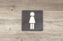 Load image into Gallery viewer, Women Restroom Door Sign
