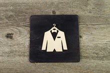 Load image into Gallery viewer, Men Changing Room Wooden Sign

